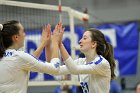 Volleyball vs Emerson  Wheaton College Women's Volleyball vs Emerson College. - Photo by Keith Nordstrom : Wheaton, Volleyball, VB2019
